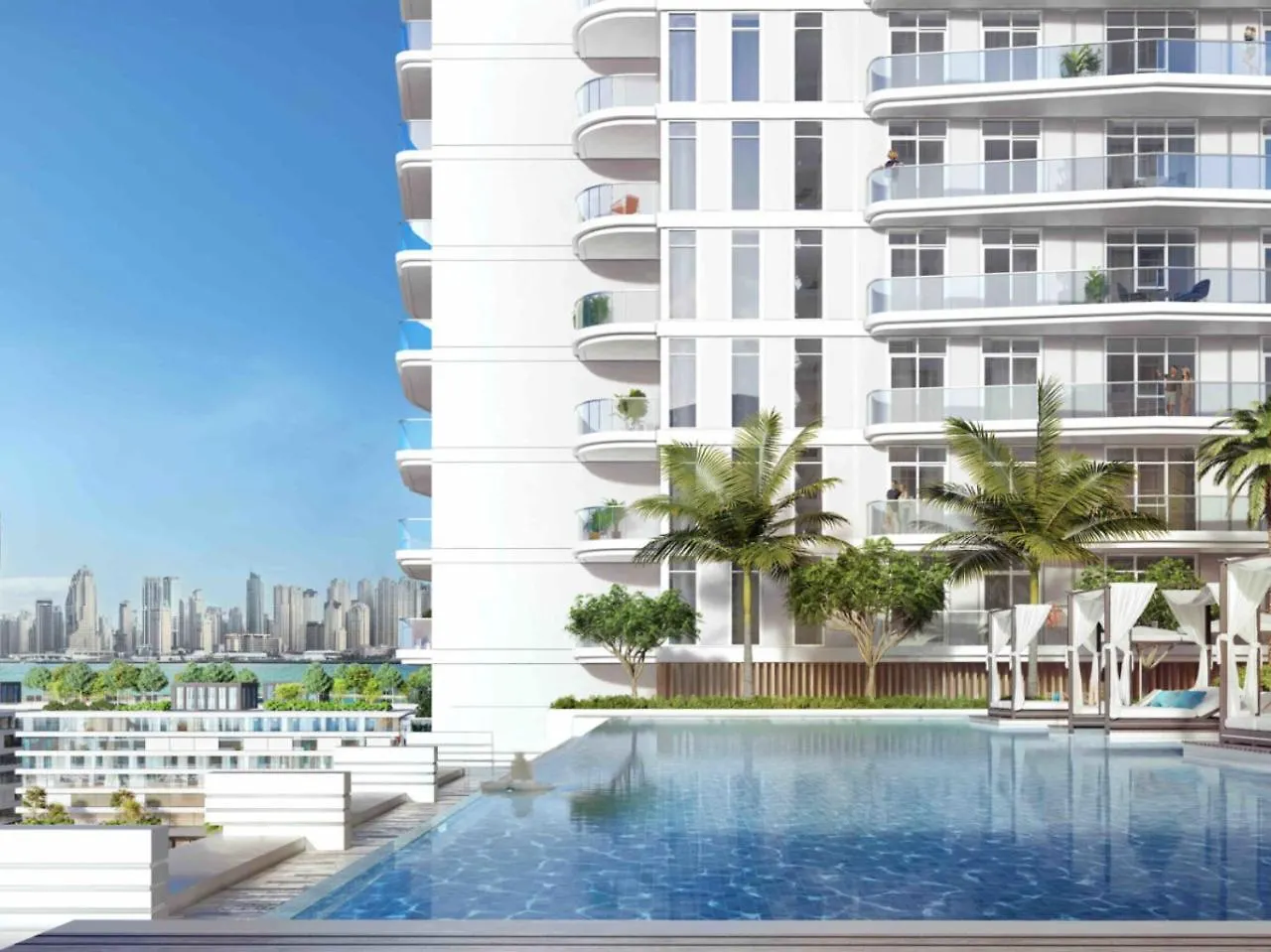 Sleek 1-Bedroom Beachfront Escape In Marina Vista Dubai